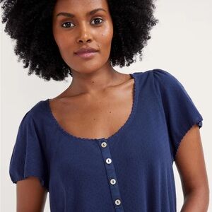 Hatch Pointelle Maternity Nightgown 0